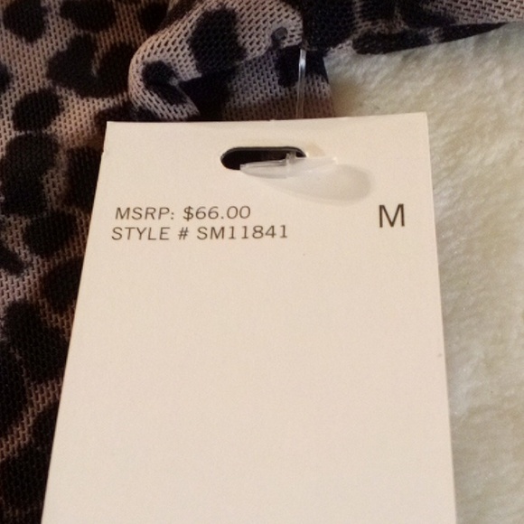 STEVE MADDEN BODYSUIT WOMENS MEDIUM SHEER - Picture 5 of 11